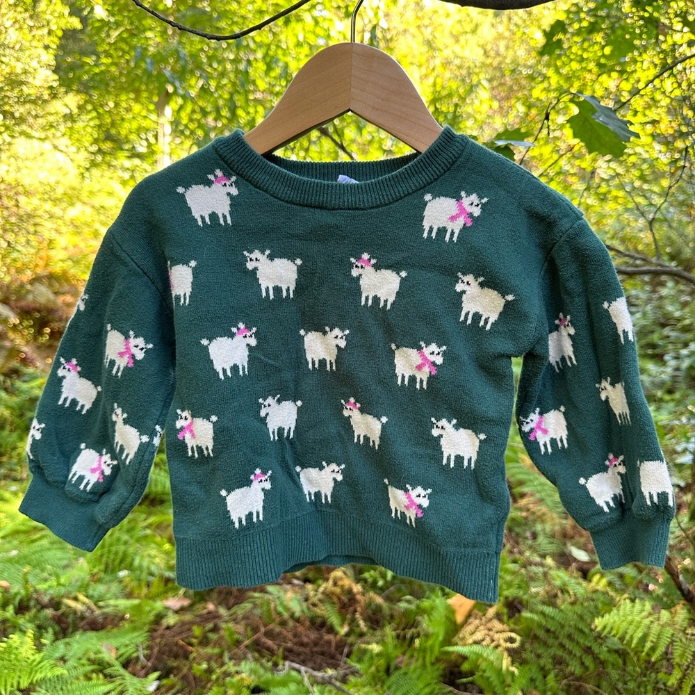 Gap Sheep Sweater - 100% Cotton -2T